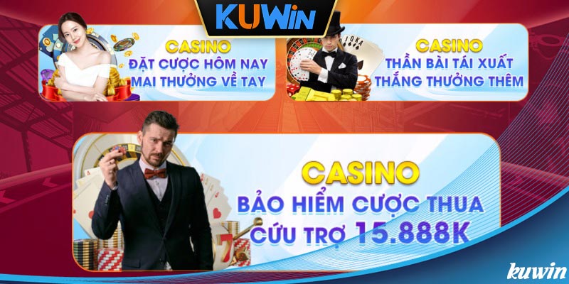 Các chương trình ưu đãi hot nhất tại sảnh Casino